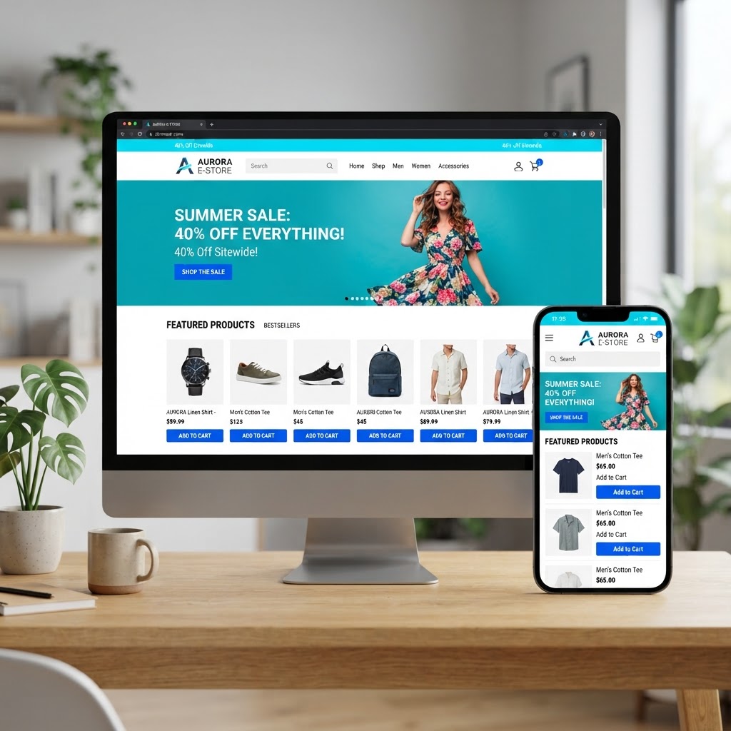 E-commerce stores