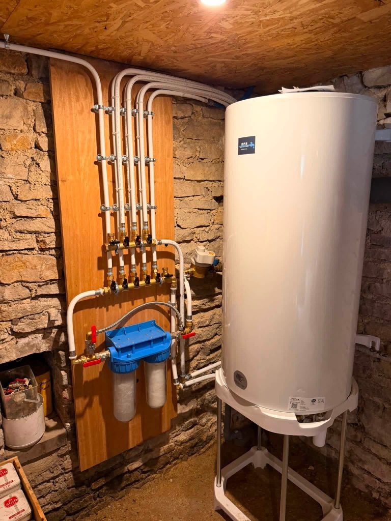 Installation de chauffe-eau