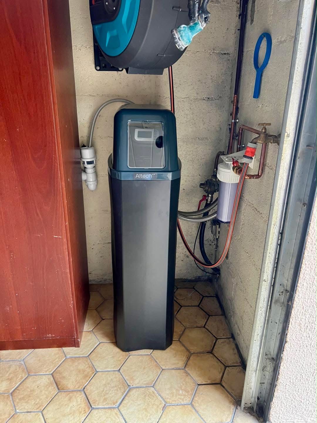 Adoucisseur et filtration sur cuivre