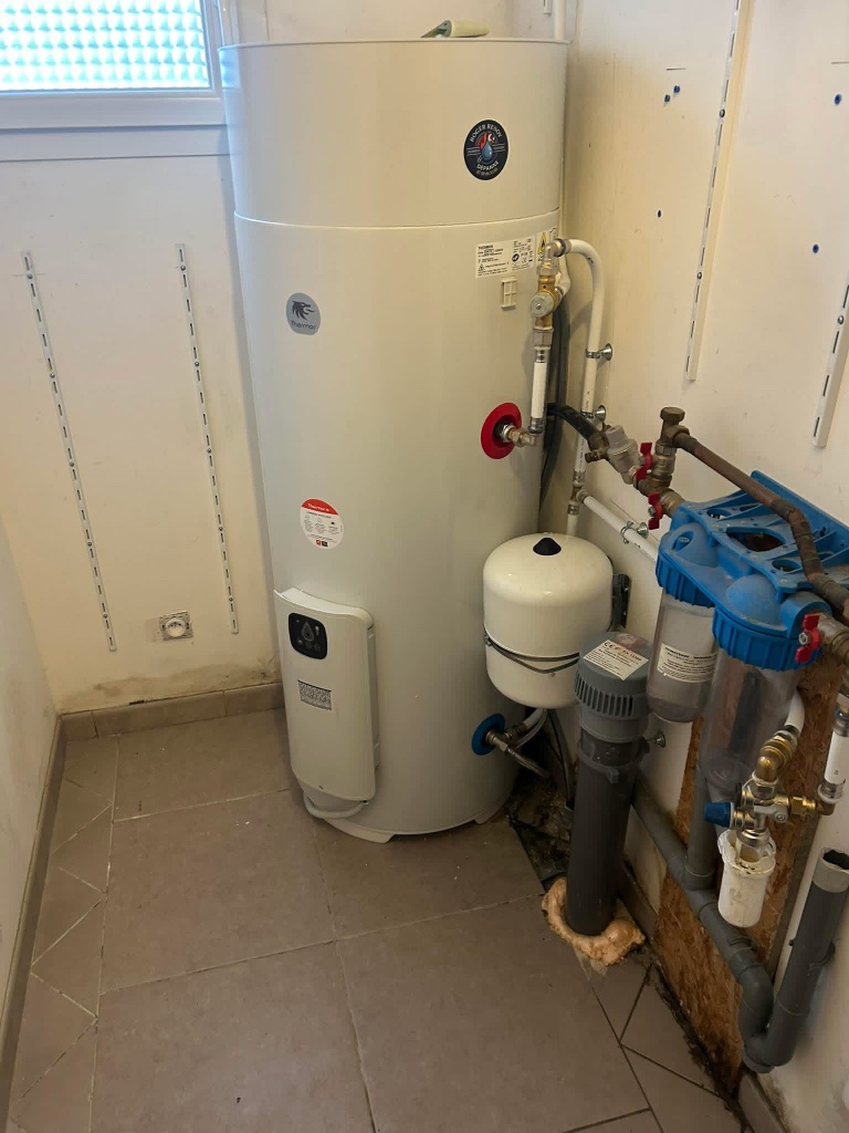Installation chauffe-eau