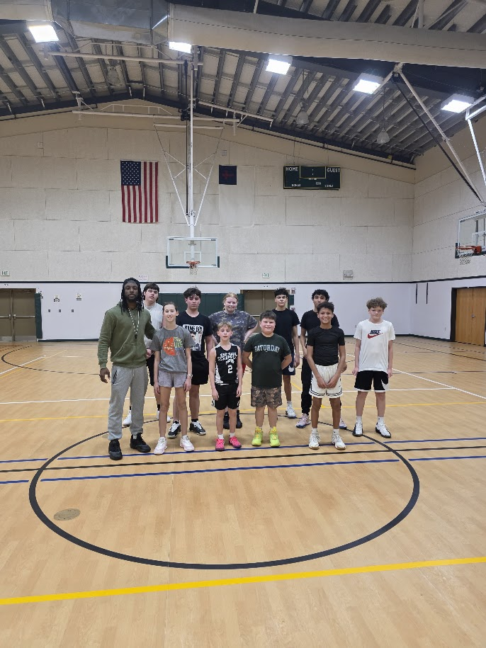 Coaching the fundamentals at our youth clinics