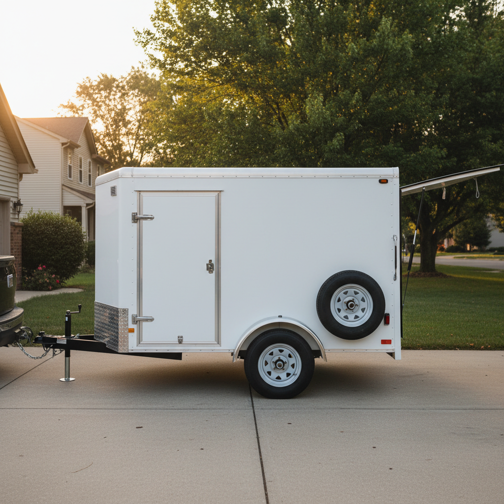 Trailer — 5x8 Enclosed Cargo