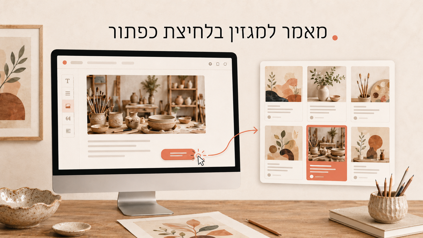 מאמרים ותוכן שמחזקים נוכחות