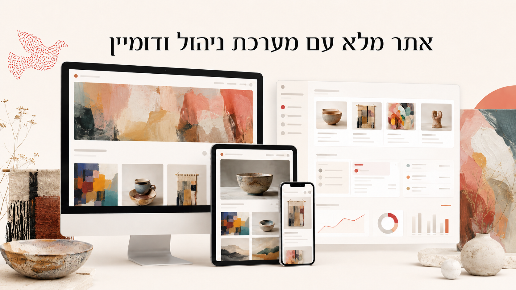 אתר מלא ומקצועי משלכם