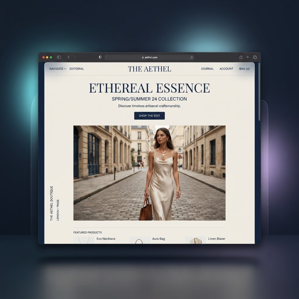 Premium AI-ready retail website built by Strivonex