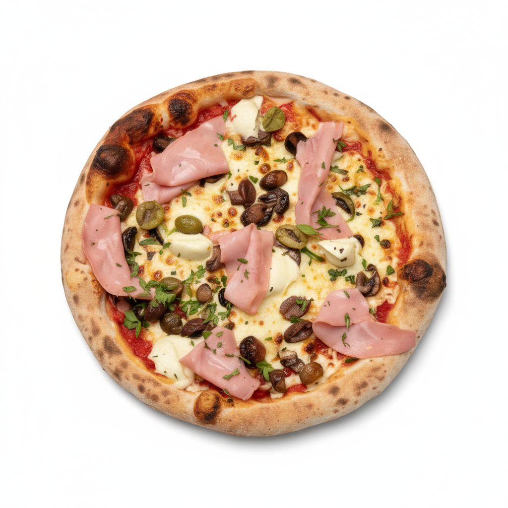Ham & Mushroom Pizza