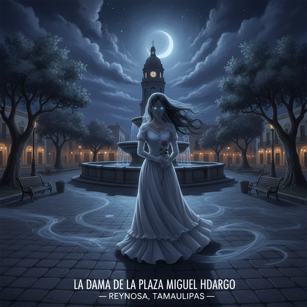 La Dama de la Plaza Miguel Hidalgo