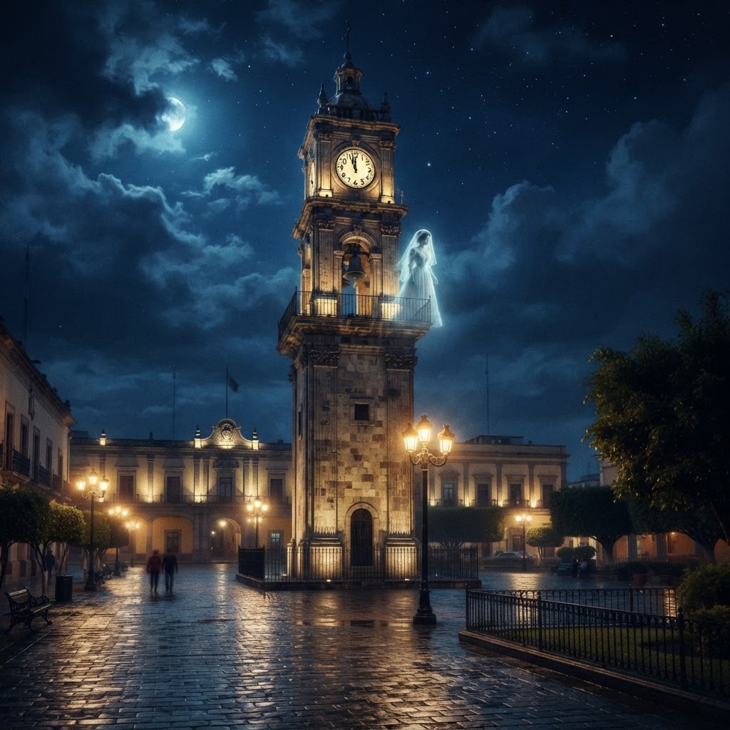 El Fantasma de la Torre del Reloj en el Centro Histórico