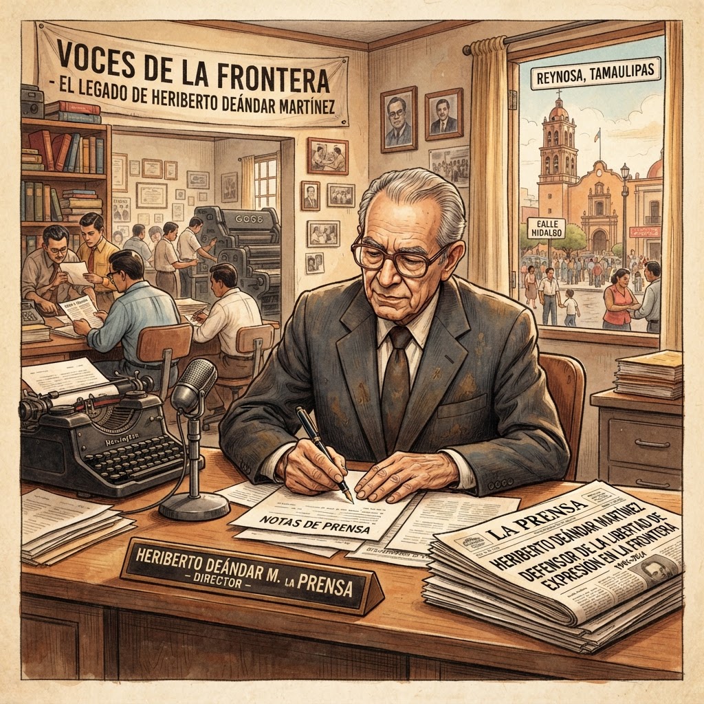 Voces de la Frontera: El Legado de Heriberto Deándar Martínez en el Periodismo de Reynosa