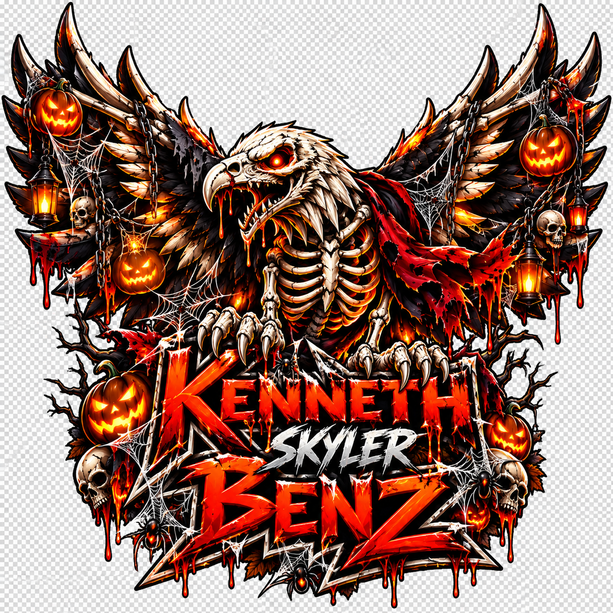 Skeletal Eagle — Kenneth Skyler Benz