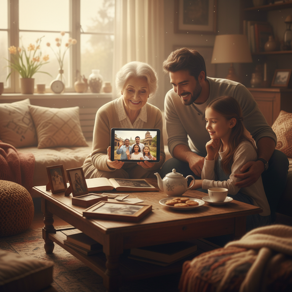 Share Joy: Connect with Family via Album Sharing