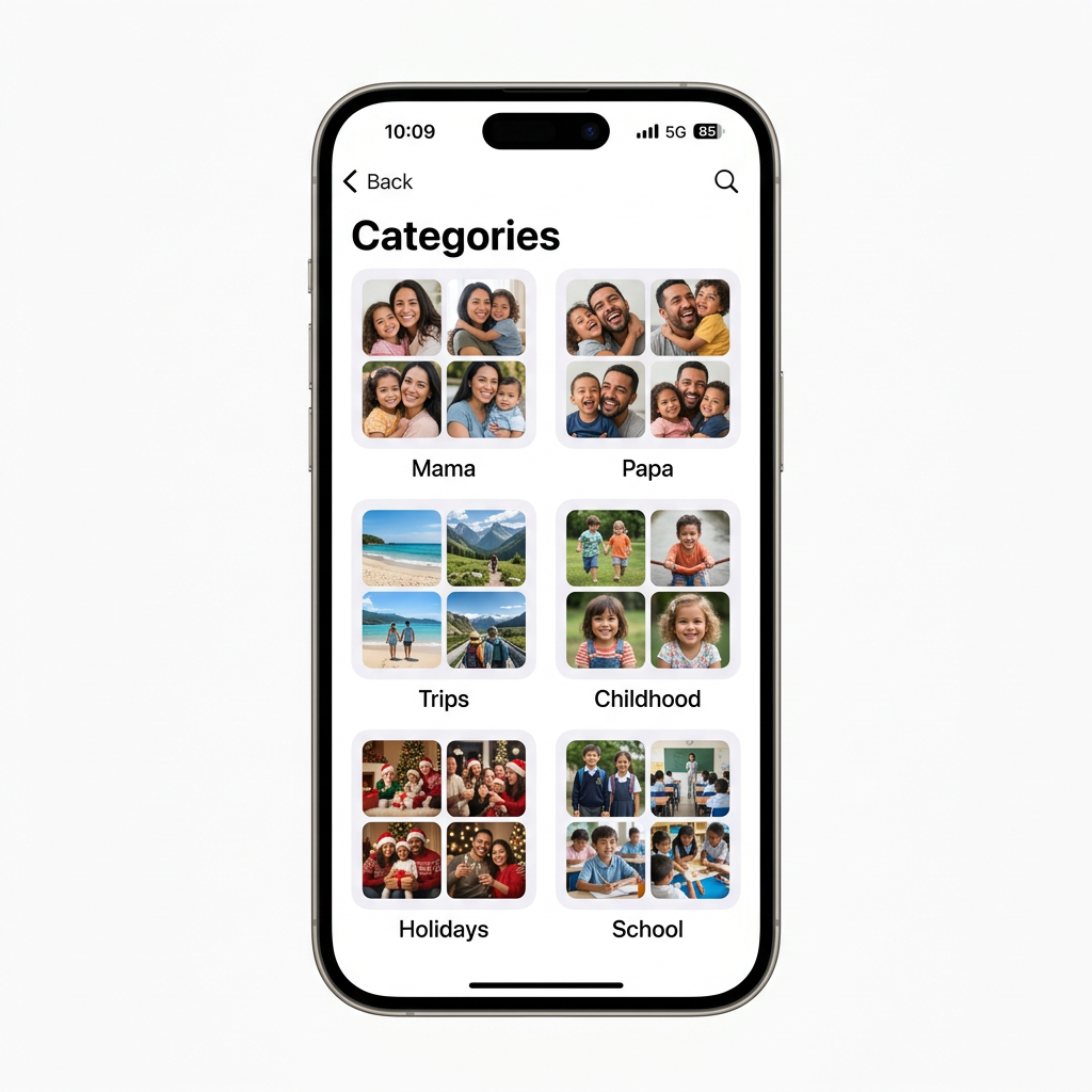 Upload and organise