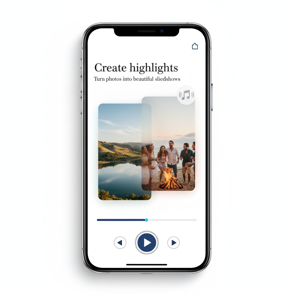 Create beautiful slideshows in seconds.