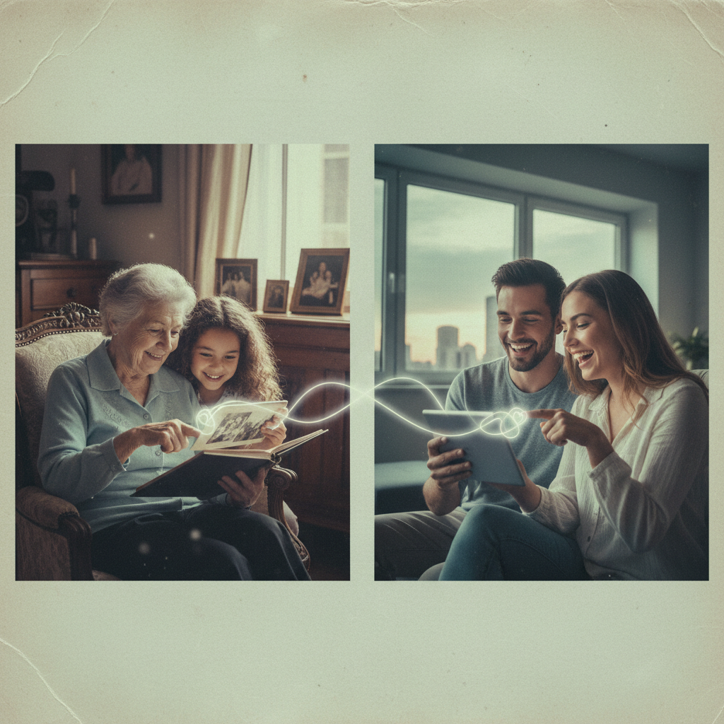 Connect Through Memories: Album Sharing with Mapages