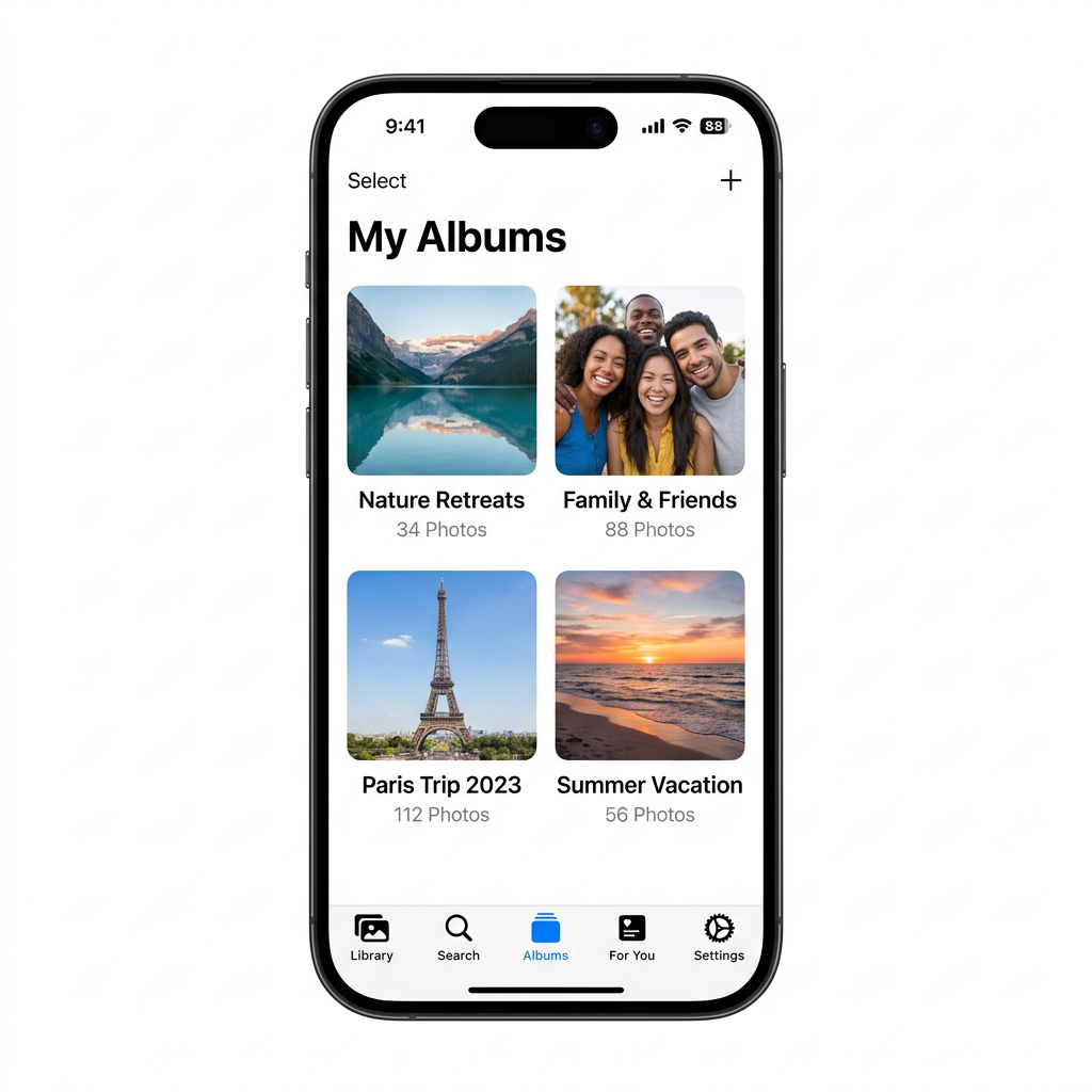 Mapages — organised photo albums