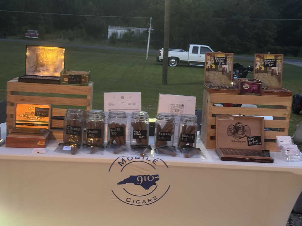 Cigar Display Setup