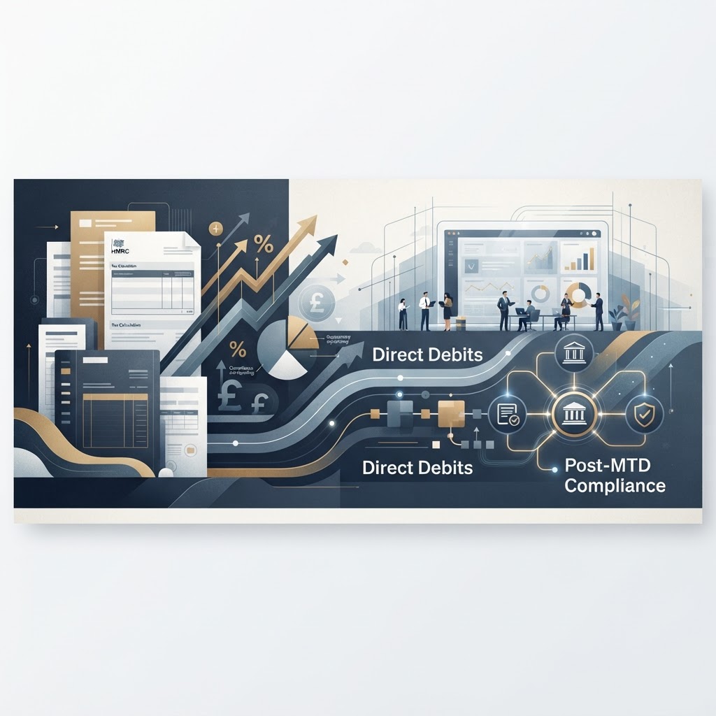 HMRC Payment Reforms: Direct Debits and Post-MTD Compliance - Compliance guide by Montrogue Tax Advisors