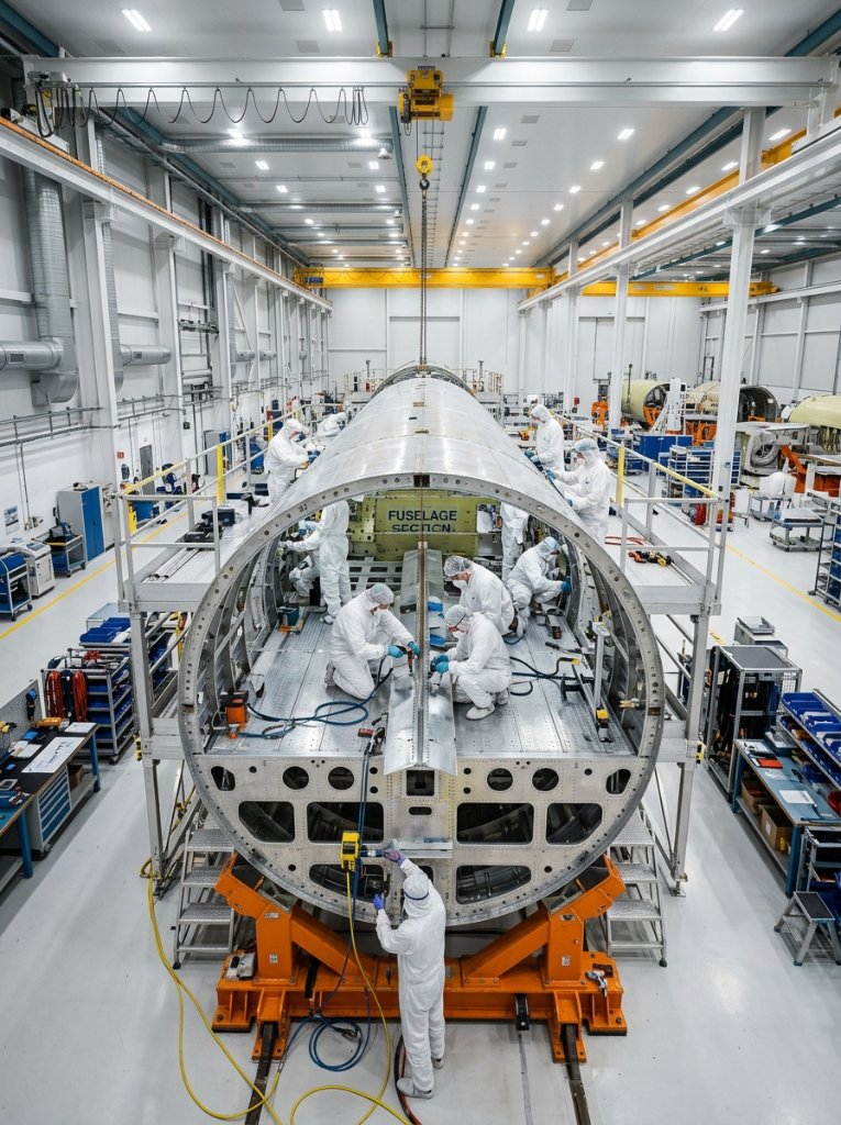 Línea de fabricación aeronáutica FAL