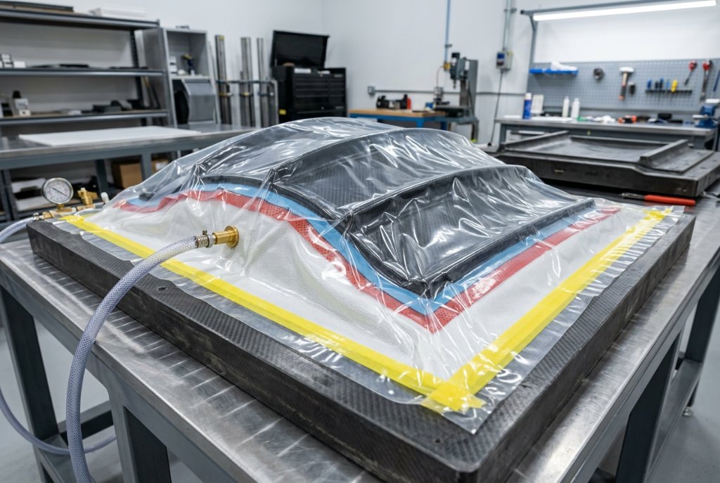 Vacuum bagging y sellado