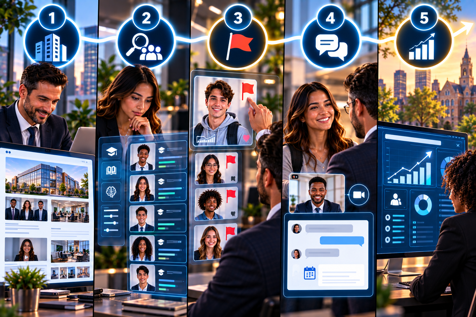 How It Works - Five steps to building your talent pipeline