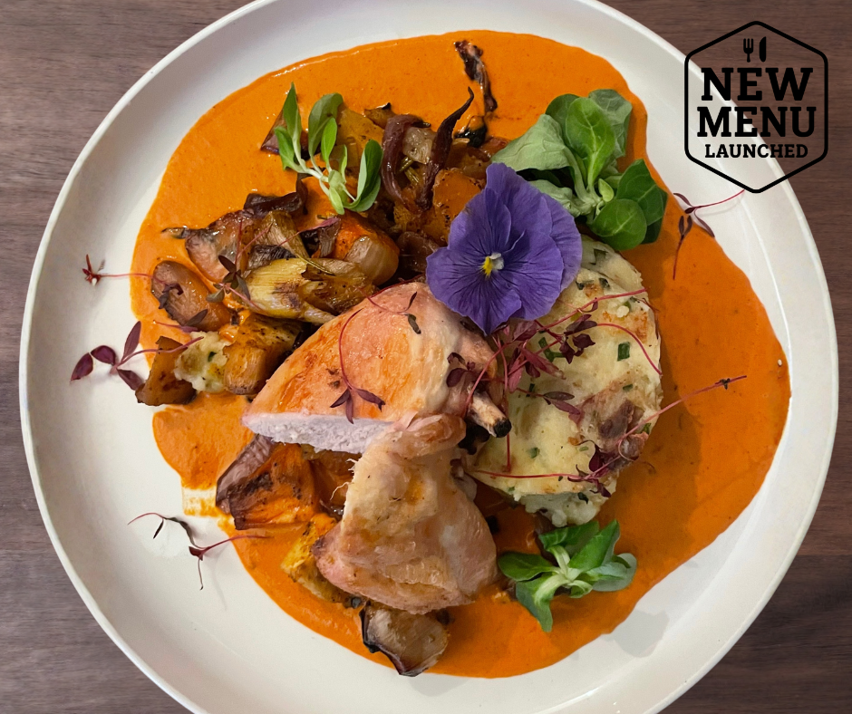 Roasted Supreme of Chicken — New Autumn Menu