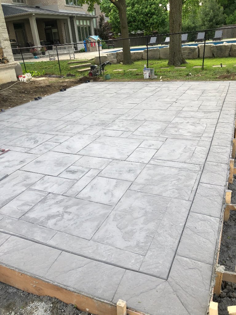 Concrete Hardscape project 8