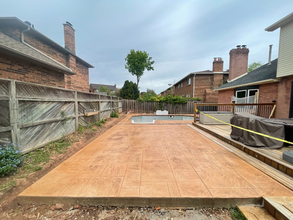 Concrete Hardscape project 3