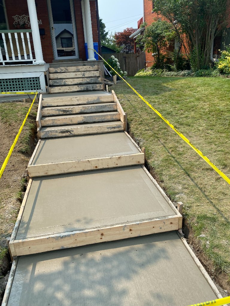 Concrete Hardscape project 6