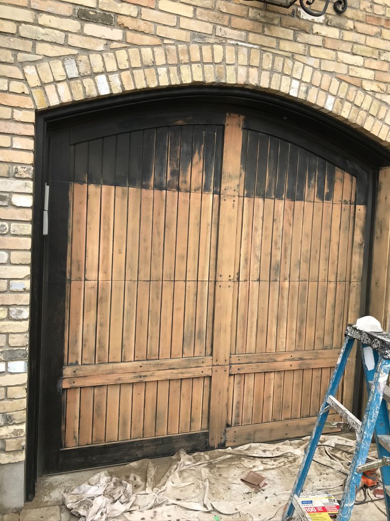Deck Staining completed project in Toronto GTA