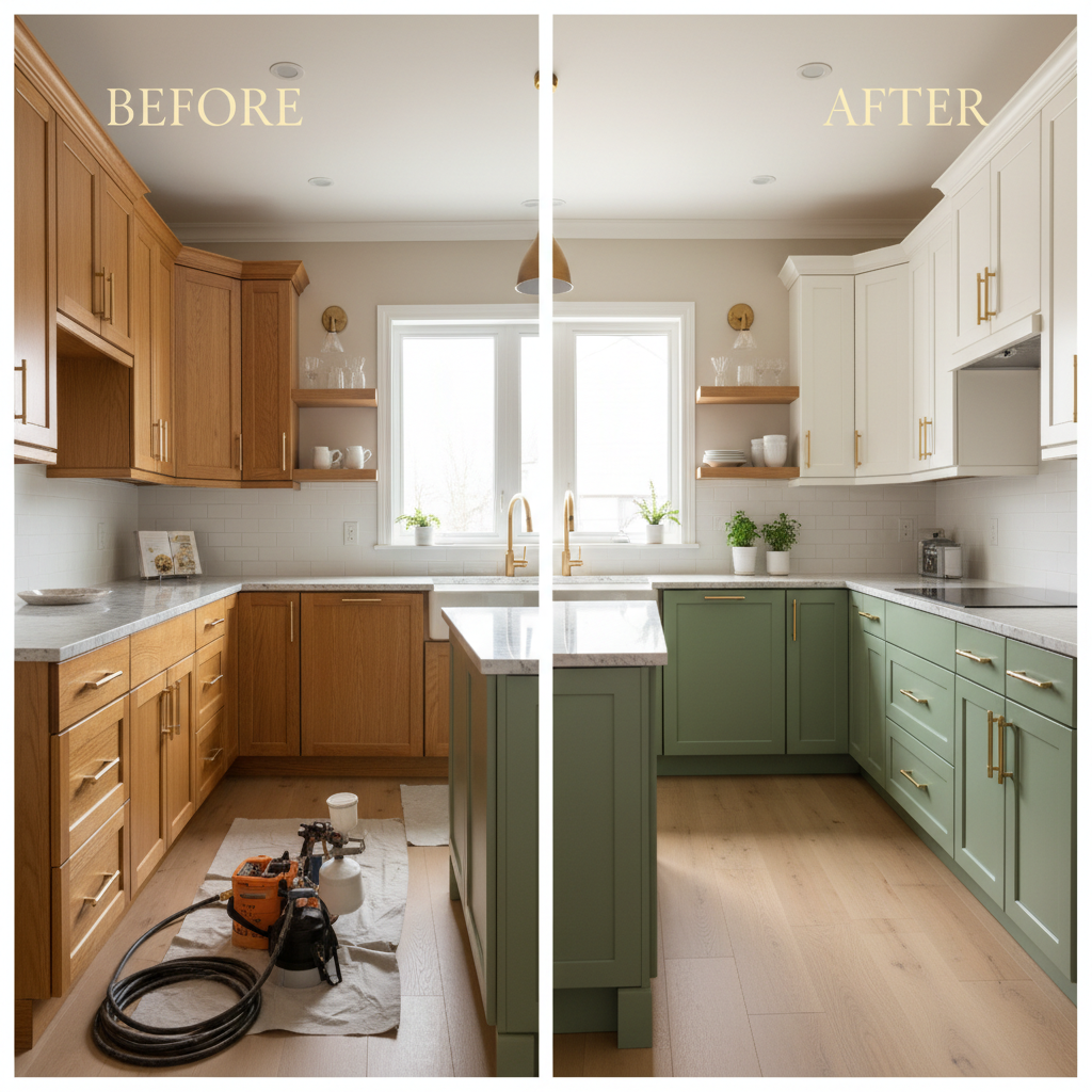 Kitchen Cabinet Painting in Toronto: Transform Your Kitchen Without a Full Renovation