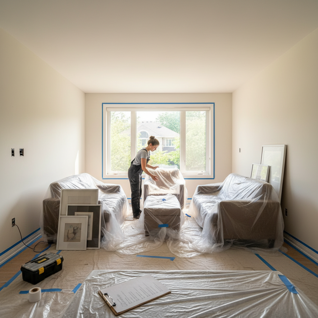 How to Prepare Your Toronto Home for a Professional Paint Job