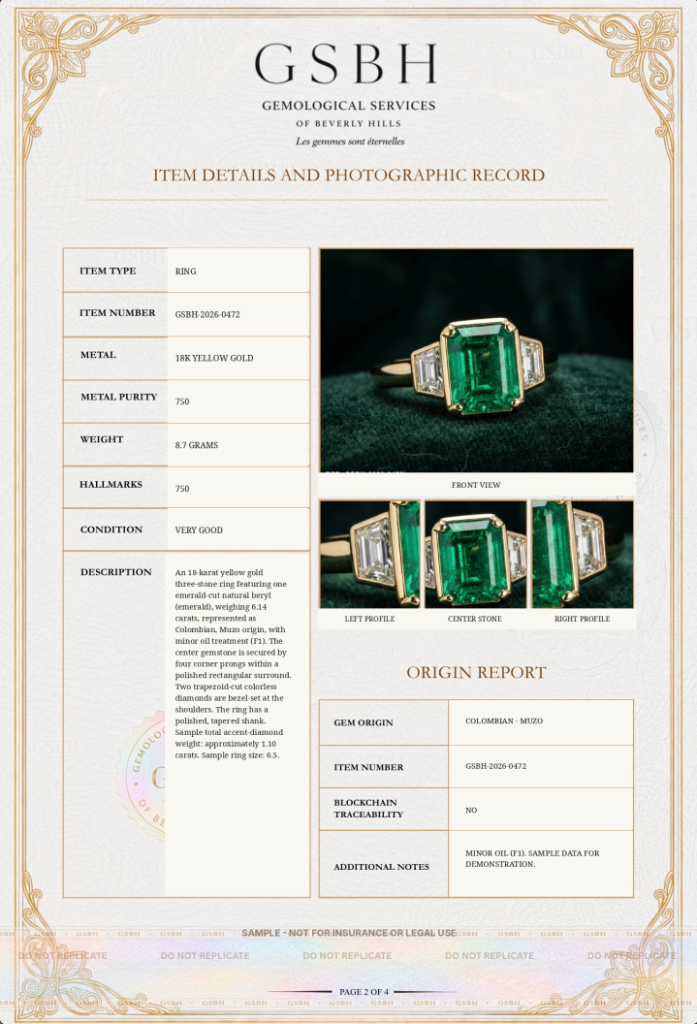 Colombian Emerald Ring