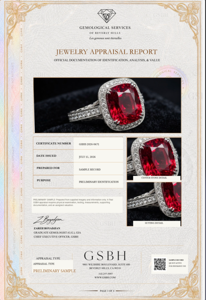 Natural Ruby Ring