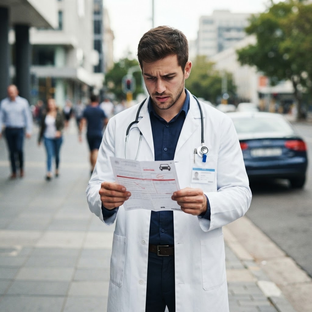 Médico Recém-Formado: Sua Primeira Multa Suspensa Pode Colocar Sua Carreira em Risco!