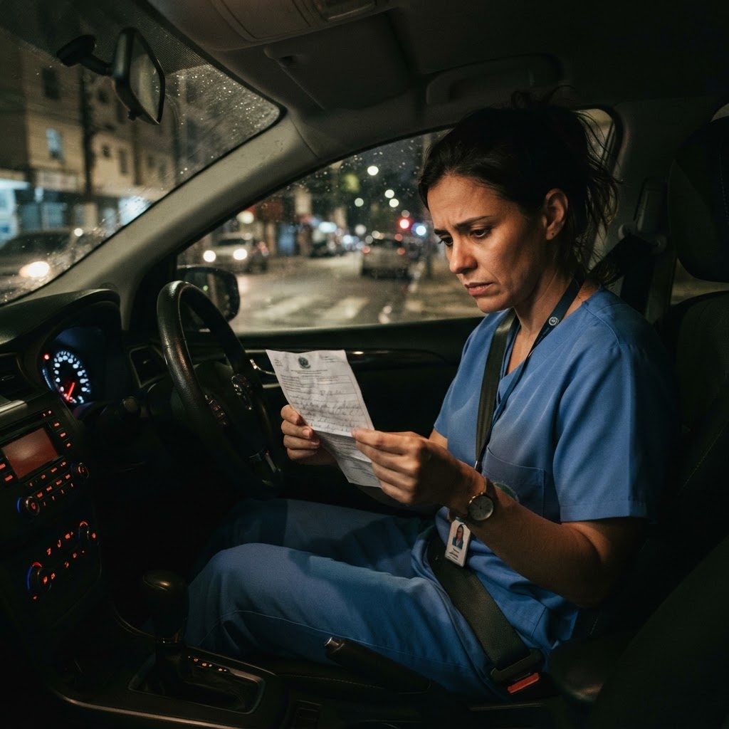 Médico autuado plantão madrugada o que fazer para proteger sua CNH?