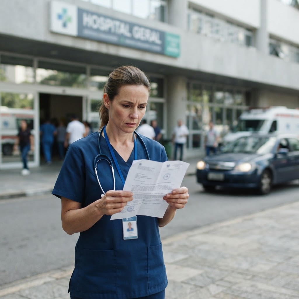 Médico multado estacionar irregular plantão emergência: como agir?