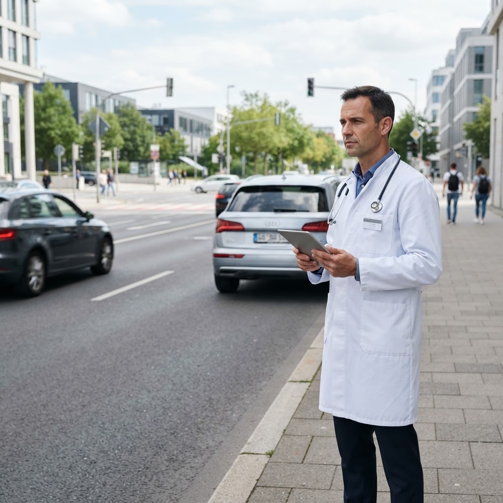 Médico multado em outra cidade: como resolver de forma remota?
