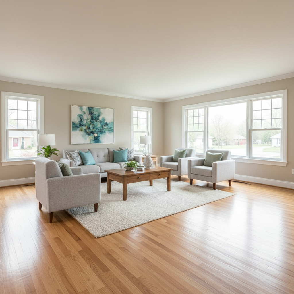 Fully restored living area