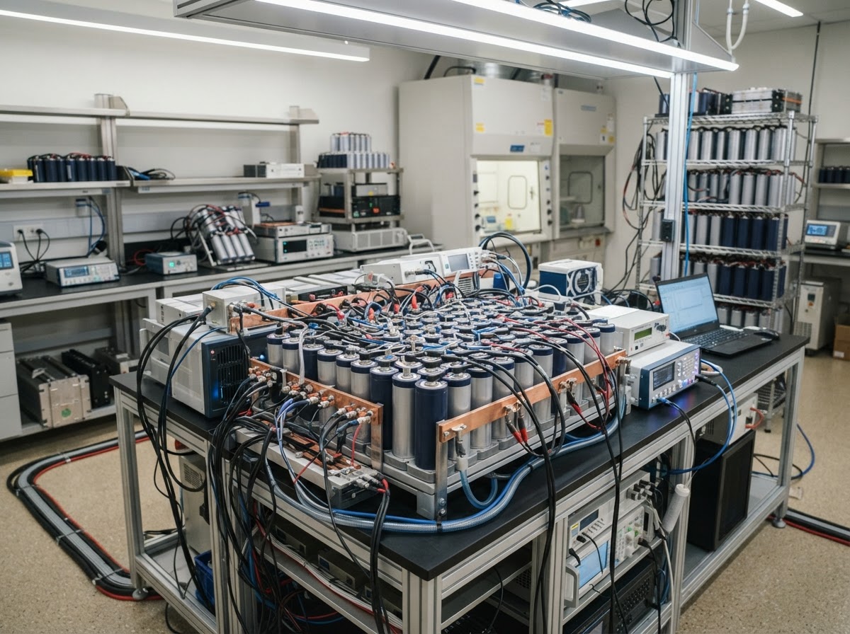 Grid-scale battery research project