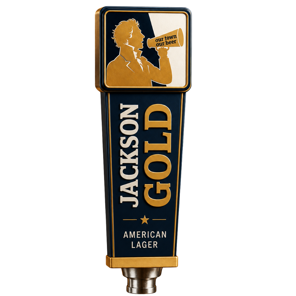 Jackson Gold Tap Handle