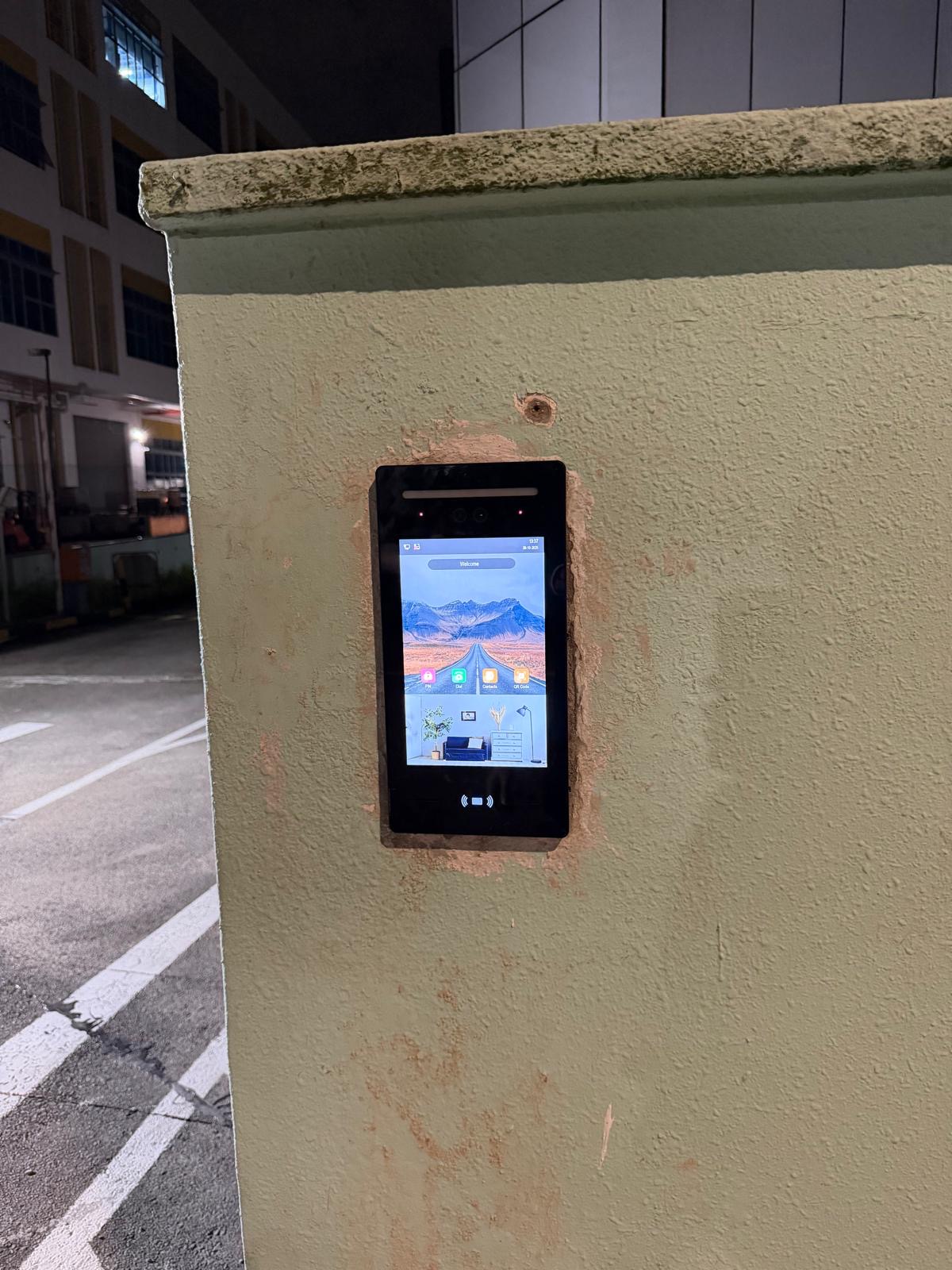 Liberty Warehouse Integrated Security & Automation — Intercom Access Control Unit