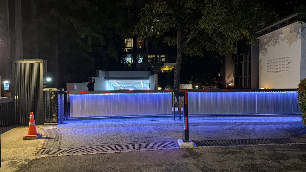 Malvern Springs Integrated Security & Vehicle Access — Barrier Arm with LED Lighting