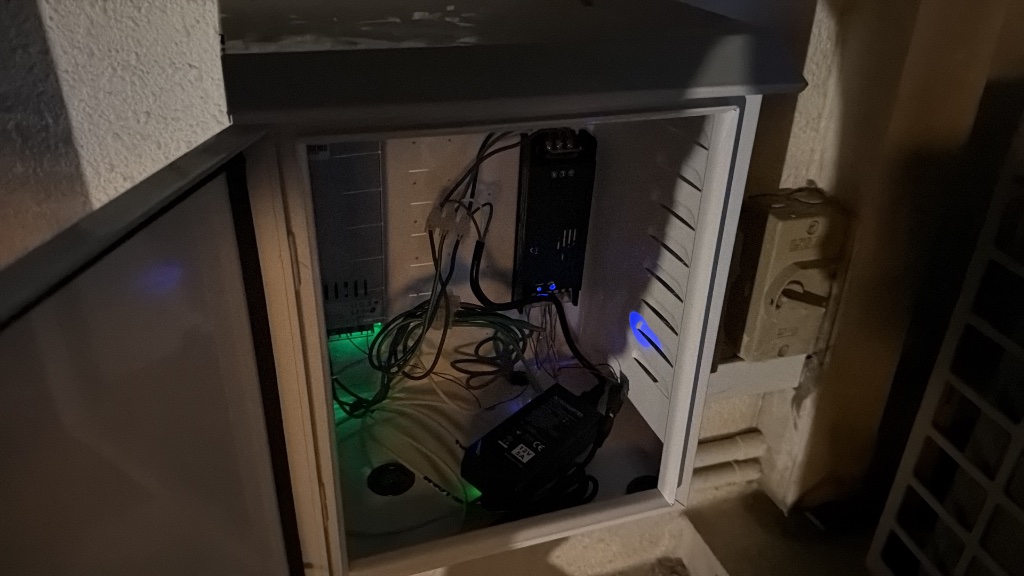 Malvern Springs Integrated Security & Vehicle Access — Control Cabinet Wiring