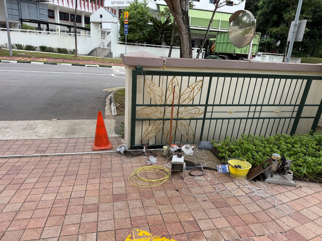Replacement Sliding Gate Motor — Work In Progress