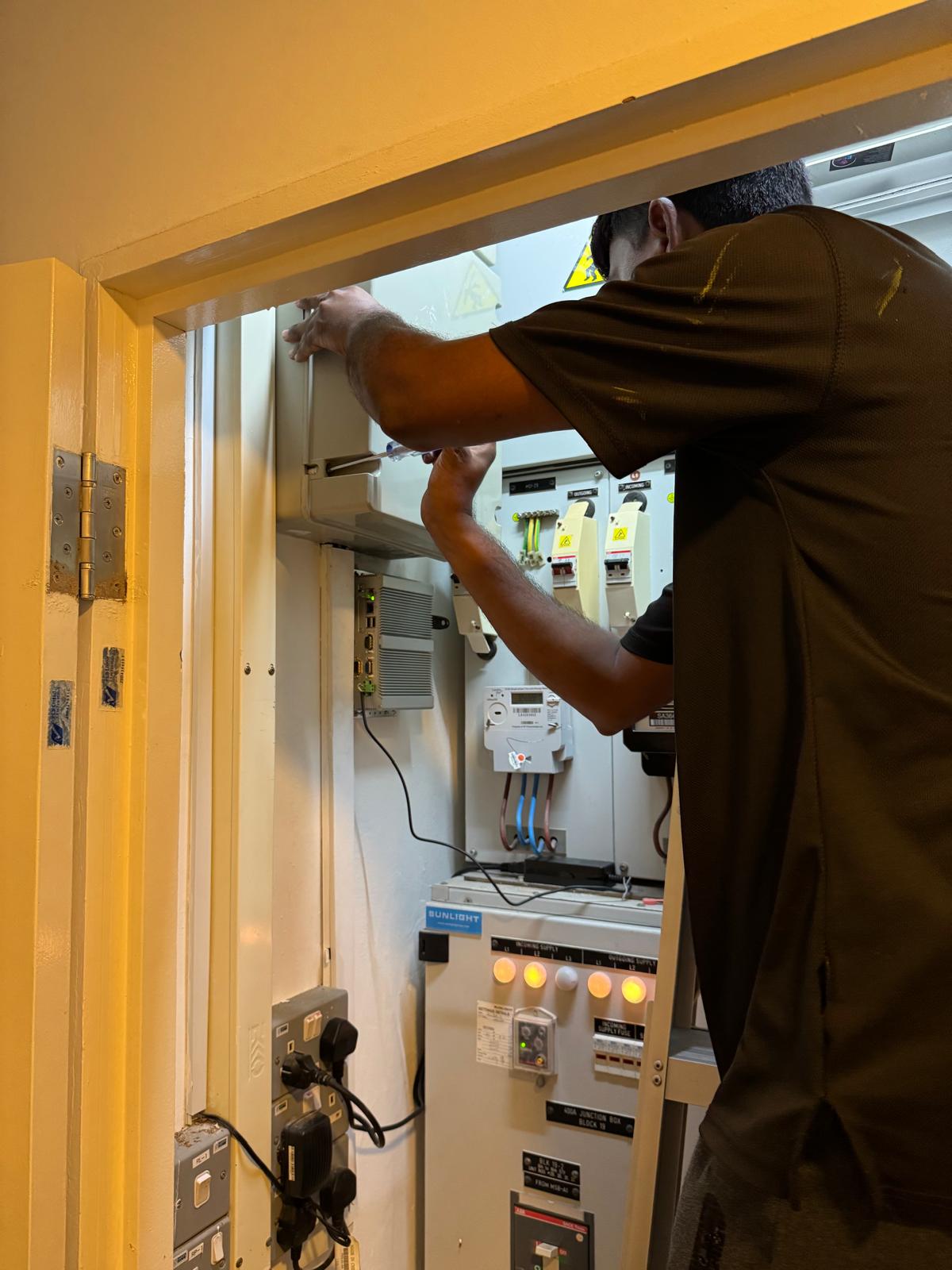 Parc Seabreeze Condo Integrated Security & Vehicle Access — Electrical Panel Integration Works