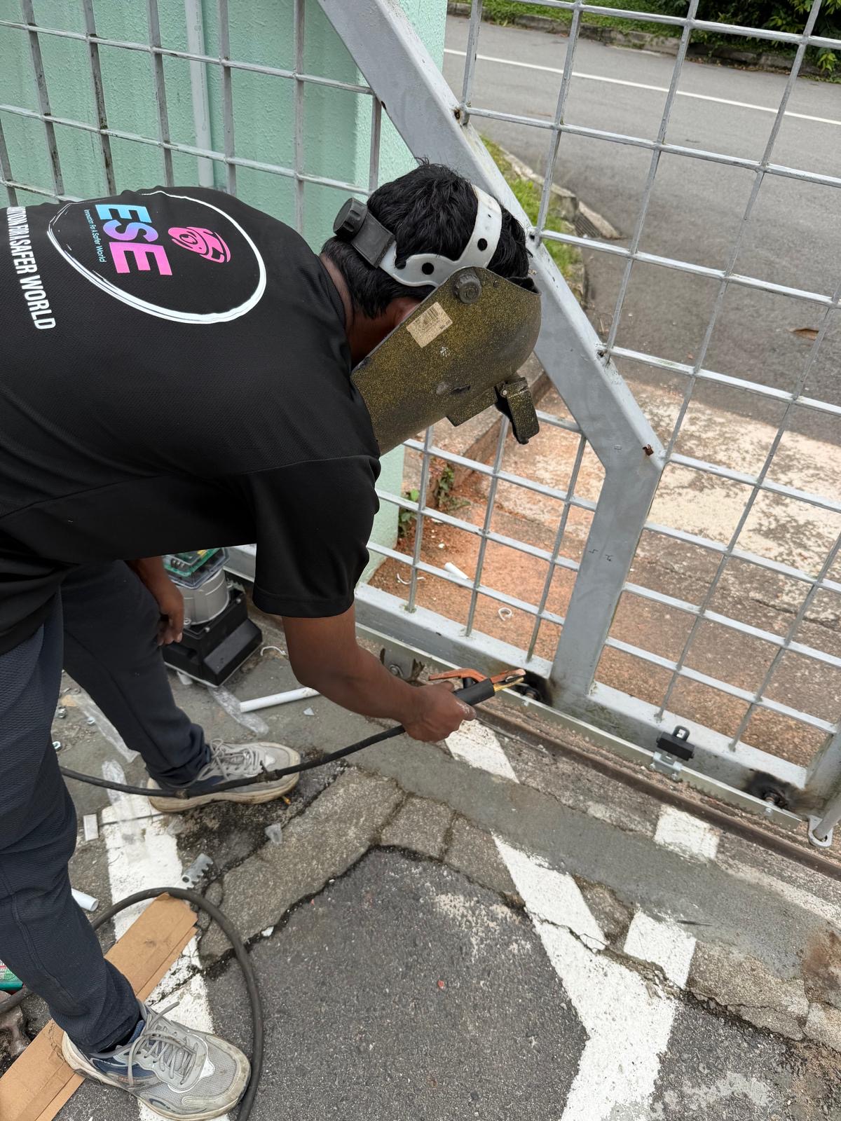 Liberty Warehouse Integrated Security & Automation — Gate Fabrication & Welding