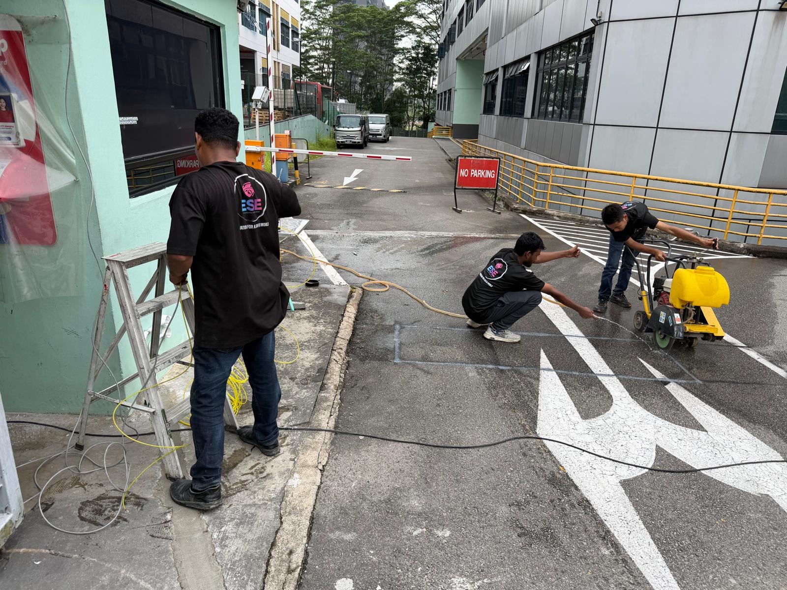 Liberty Warehouse Integrated Security & Automation — Site Preparation & Cabling