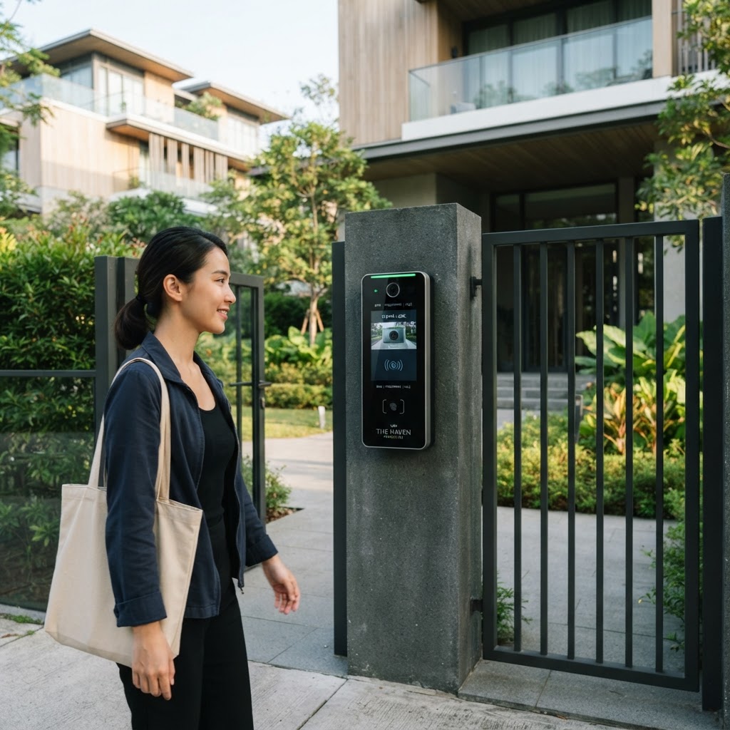 Face recognition access terminal
