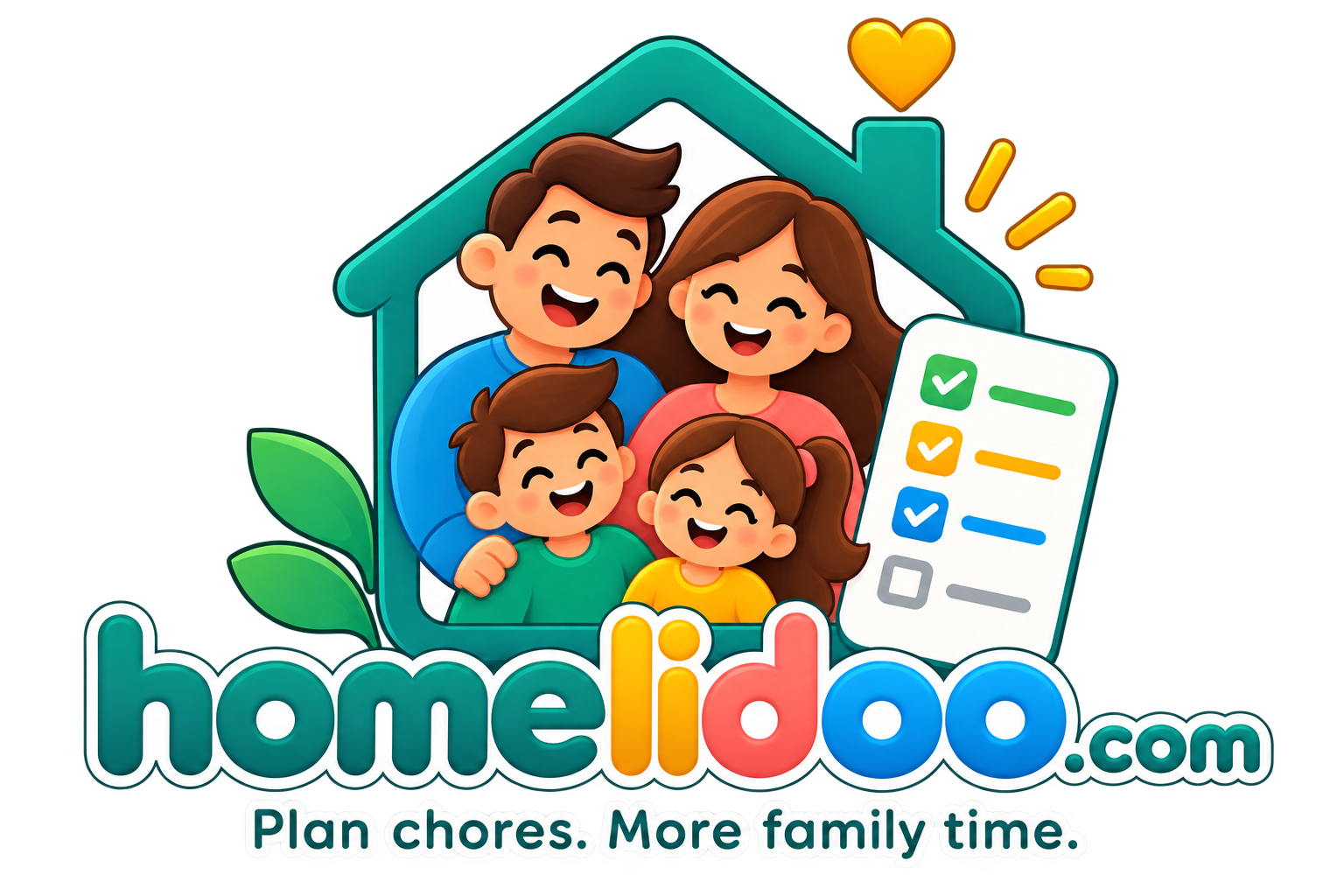 Homelidoo — Plan chores. More family time.