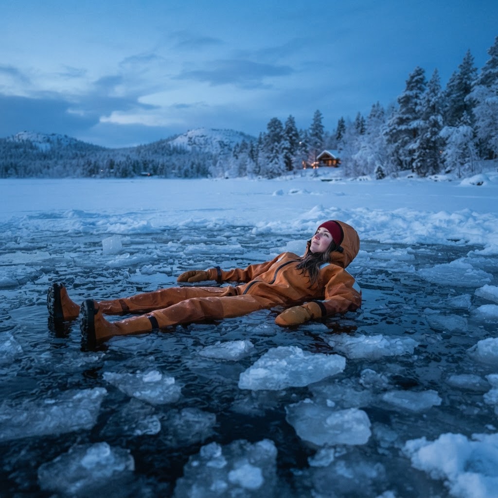 Aurora Ice Floating